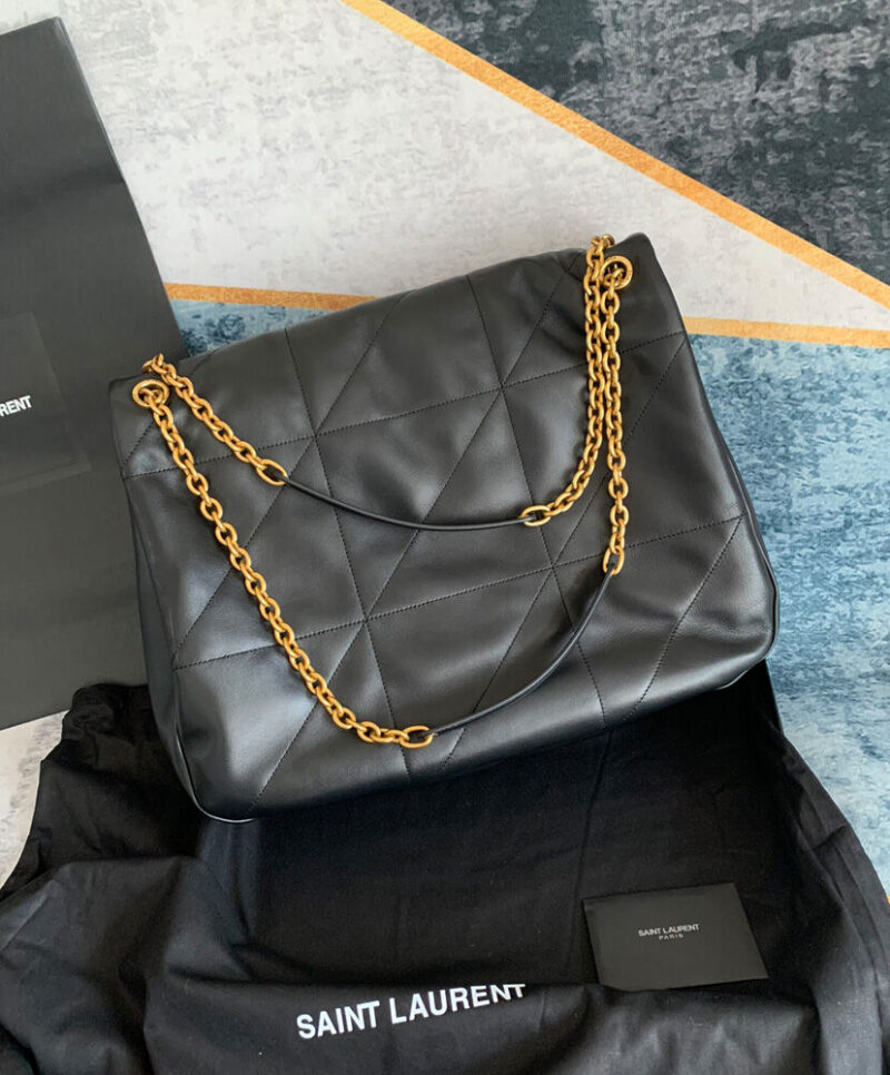 Saint Laurent Jamie 4.3 In Lambskin Black